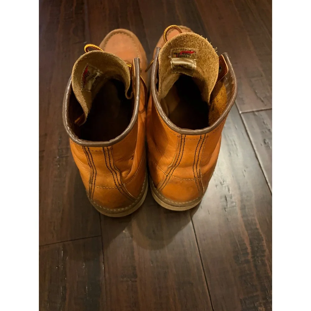 Red Wing 10875 Traction Tred 6-Inch Leather Work Boots Brown Mens